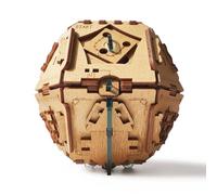 PUZZLE POTATO - La Piedra Filosofal - Juego de Escape Room - Puzzle Box - Caja Puzzle de Madera - Rompecabezas 3D - Caja del Tesoro (Cristal Balu)