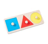 Puzzle - Pro | Wooden Shapes - Puzzle En Bois Multi-Formes Éducatifs | Préscolaires Pour Jeu De Correspondance De Formes Colorées Performance | 2026 Pro