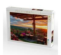 Puzzle · Puestas de Sol Doradas después de un día de otoño de Verano | 1000 piezas · Tamaño de colocación 64 × 48 cm · Puzzle CALVENDO