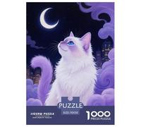 Puzzle Ragdoll 1000 Piezas para Adultos Y Niños Juego Difícil Rompecabezas Ragdoll Ciudad Decorativo Regalo Ideal 70x50cm/1000pcs