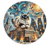 Puzzle Ragdoll 1000 Piezas para Adultos Y Niños Juego EduGatoivo De Cochetón Rompecabezas Ragdoll Altar Decorativo Regalo para Hombre 1000pcs (67.5x67.5cm)