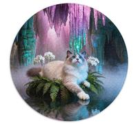 Puzzle Ragdoll 1000 Piezas - para Adultos Y Niños Puzzles De Cueva, Divertido, Desafiante E Instructivo Decorativo, Regalo Original 1000pcs (67.5x67.5cm)