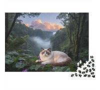 Puzzle Ragdoll 1000 Piezas - para Adultos Y Niños Puzzles, Divertido, Desafiante E Instructivo Decorativo, 52x38cm/1000pcs
