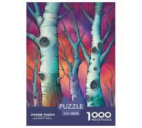 Puzzle Rainbow Light in The Bosque De 1000 Piezas Interesante Personal Rompecabezas Hombres Y Mujeres De 1000 Piezas Juego Entretenimiento Creativo 38x26cm/1000pcs