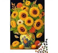 Puzzle Ramo de Girasol Naturaleza Muerta De 1000 Piezas Interesante Rompecabezas Hombres Y Mujeres De 1000 Piezas Juego Entretenimento 70x50cm/1000pcs