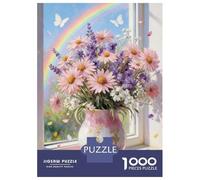 Puzzle Ramo de jarrón De 1000 Piezas Rompecabezas Hombres Y Mujeres De 1000 Piezas Juego Entretenimiento Creativo 70x50cm/1000pcs