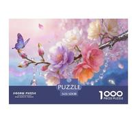Puzzle Ramo de la Flor de Cerezo De 1000 Piezas Interesante Rompecabezas Adultos De 1000 Piezas Decoracion Regalo 52x38cm/1000pcs