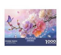 Puzzle Ramo de la Flor de Cerezo De 1000 Piezas Interesante Rompecabezas Adultos De 1000 Piezas Decoracion Hobby 38x26cm/1000pcs