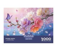Puzzle Ramo de la Flor de Cerezo De 1000 Piezas Interesante Rompecabezas para Adultos De 1000 Piezas Juego Entretenimento 70x50cm/1000pcs