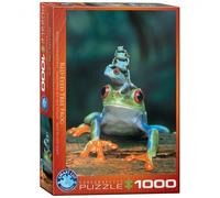 Puzzle - Rana De Ojos Rojos - 1000 Piezas