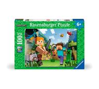 Puzzle RAVENSBURGER 100 Piezas, Minecraft XXL v2