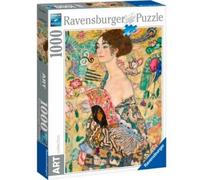 Puzzle RAVENSBURGER 1000 Piezas, Klimt Dama Con Abanico