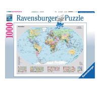 Puzzle RAVENSBURGER 1000 Piezas, Mapamundi Politico