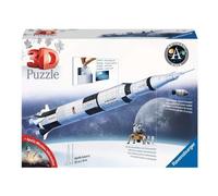 Puzzle Ravensburger 11545 3D Cohete Apollo Saturno V
