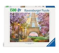 Ravensburger - Puzzle 1500 Piezas Amor En Paris | Puzzle 1500 Piezas Adultos | Rompecabezas Adultos Y Niños De 14 Años O Más | Regalos para Niños 14 Años O Más | Mide 80x60cm