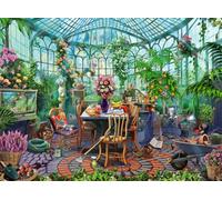 Puzzle Ravensburger - A Morning in The Greenhouse, 500 piese (14832)