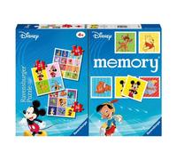 Ravensburger - Multipack Disney, Memory® 48 Cartas + 3 Puzzle Niños de 25/36/49 Piezas, 4+ Años