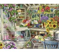 Puzzle Ravensburger - Idyllic Garden, 2.000 piese (13996) (Importación USA)