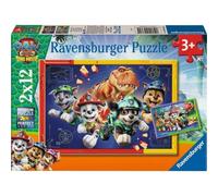 Puzzle Ravensburger Paw Patrol 3 Dino Movie 24 piezas para escolares