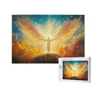 Puzzle Religión 4000 Piezas Ángel Grande Rompecabezas Adultos de Madera, Puzzles Juegos Divertidos/Relajantes/Desafiantes para Adultos y Principiantes, como Regalo para Amigos y Seres Queridos 2T-835