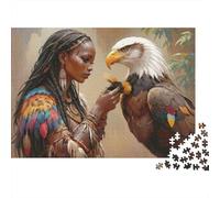 Puzzle Ritual Chamán Águila De 1000 Piezas Interesante Rompecabezas Adultos De 1000 Piezas Juego Entretenimento 70x50cm/1000pcs