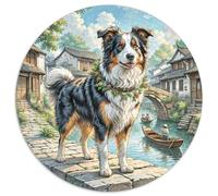 Puzzle Rompecabezas Border Collie 1000 Piezas para Adultos Y Niños Juego Familiar De Cartón Puzzles Decorativo Regalo para Hombre 1000pcs (67.5x67.5cm)