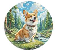 Puzzle Rompecabezas Corgi 1000 Piezas para Adultos Y Niños Juego Desafiante De Cartón Rompecabezas Decorativo Regalo Ideal 1000pcs (67.5x67.5cm)