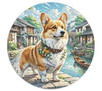 Puzzle Rompecabezas Corgi 1000 Piezas para Adultos Y Niños Juego Desafiante De Cartón Rompecabezas Decorativo Regalo Original 1000pcs (67.5x67.5cm)