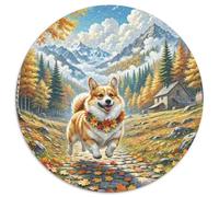 Puzzle Rompecabezas Corgi 1000 Piezas para Principiantes Juego Educativo De Cartón Rompecabezas Decorativo Regalo para Hombre 1000pcs (67.5x67.5cm)