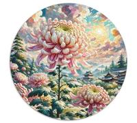 Puzzle Rompecabezas Crisantemo 1000 Piezas para Adultos Y Niños Juego Familiar De Cartón Puzzles Decorativo Regalo Original 1000pcs (67.5x67.5cm)