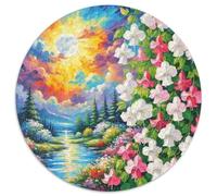 Puzzle Rompecabezas Fucsia híbrida 1000 Piezas para Principiantes Juego Relajante De Cartón Puzzles Decorativo Regalo Original 1000pcs (67.5x67.5cm)