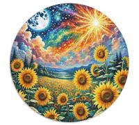 Puzzle Rompecabezas Girasol 1000 Piezas para Adultos Y Niños Juego Familiar De Cartón Puzzles Decorativo Regalo Original 1000pcs (67.5x67.5cm)