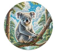 Puzzle Rompecabezas Koala 1000 Piezas para Adultos Y Niños Juego Desafiante De Cartón Rompecabezas Decorativo Regalo Original 1000pcs (67.5x67.5cm)