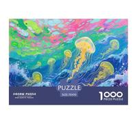Puzzle Rompecabezas Medusa 1000 Piezas para Adultos Juego Difícil De Cartón Rompecabezas Decorativo Regalo Ideal 70x50cm/1000pcs