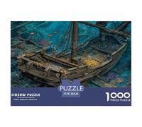 Puzzle Rompecabezas Naufragio - 1000 Piezas, Adultos, Regalo, Juego Familiar, Desafiante 38x26cm/1000pcs