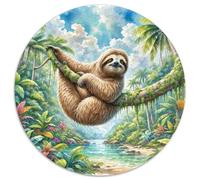 Puzzle Rompecabezas Perezoso 1000 Piezas para Principiantes Juego Relajante De Cartón Rompecabezas Decorativo Regalo para Hombre 1000pcs (67.5x67.5cm)