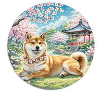 Puzzle Rompecabezas Shiba inu 1000 Piezas para Principiantes Juego Educativo De Cartón Rompecabezas Decorativo Regalo Original 1000pcs (67.5x67.5cm)