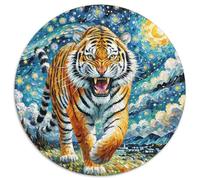 Puzzle Rompecabezas Tigre de Bengala 1000 Piezas para Principiantes Juego Relajante De Cartón Puzzles Decorativo Regalo Original 1000pcs (67.5x67.5cm)