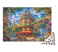 Puzzle Rue De Rivoli 1000 Piezas para Adultos Y Niños - Rompecabezas De DIY, Juego Creativo para Toda La Familia 52x38cm/1000pcs