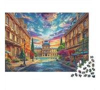 Puzzle Rue De Rivoli 1000 Piezas para Adultos Y Niños - Rompecabezas De DIY, Juego Creativo para Toda La Familia 38x26cm/1000pcs