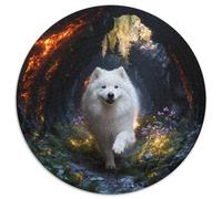 Puzzle Samoyedo 1000 Piezas - para Adultos Y Niños Puzzles De Túnel Roca, Juego Educativo Y Juego Familiar Decorativo, Regalo Original 1000pcs (67.5x67.5cm)