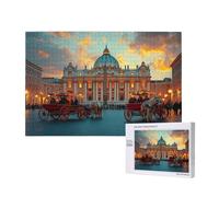 Puzzle San Pedro 1500 Piezas Iglesia Grande Rompecabezas Adultos de Madera,Puzzles Juegos Divertidos/Relajantes/Desafiantes para Adultos y Principiantes,Como Regalo para Amigos y Seres Queridos 2T-623