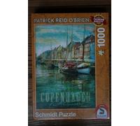 Puzzle Schmidt Premium 1000 Copenhague - Patrick Reid O'Brian - 59583