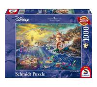 Puzzle Schmidt Spiele 1000 piezas Disney Arielle Thomas Kinkade