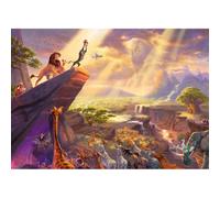 Puzzle Schmidt Spiele 1000 piezas Thomas Kinkade Studios Disney Dreams Collection El Rey León