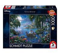 Puzzle Schmidt Spiele Thomas Kinkade Studios: La Sirenita y el Príncipe Eric, 1000 piezas