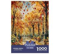 Puzzle Sendero otoño De 1000 Piezas Interesante Rompecabezas para Adultos De 1000 Piezas Juego Entretenimiento Creativo 38x26cm/1000pcs
