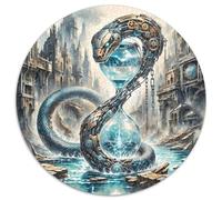 Puzzle Serpiente 1000 Piezas para Adultos Y Niños Juego Difícil De Cochetón Rompecabezas Serpiente Mecánica Gigante Decorativo Regalo Original 1000pcs (67.5x67.5cm)