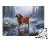 Puzzle Setter Irlandés 1000 Piezas - para Adultos Y Niños Puzzles, Desafío Mental, Diversión Y Aprendizaje Arte Decorativo, Regalo Ideal 38x26cm/1000pcs