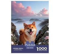 Puzzle Shiba Inu 1000 Piezas - para Adultos Puzzles De Arrecife de Coral, Juego para Toda La Familia Arte Decorativo, 70x50cm/1000pcs